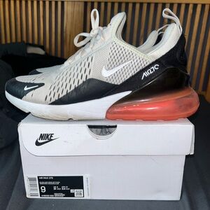 Nike Air Max 270 light bone/hot punch Men’s size 9
